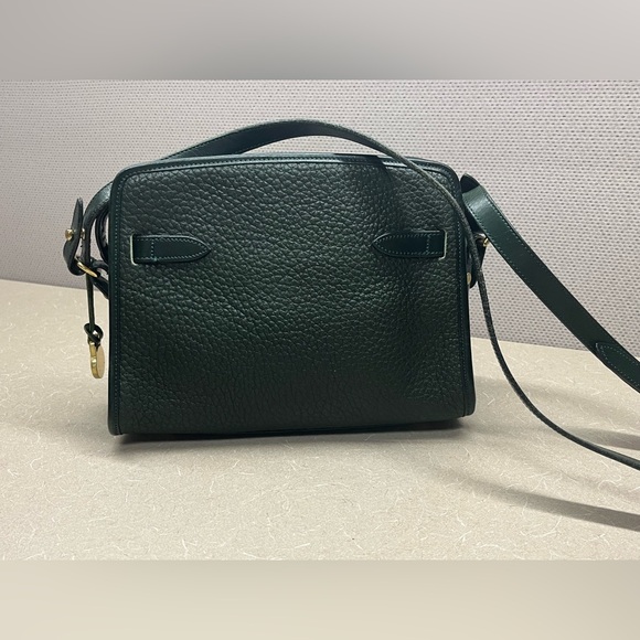 Dooney & Bourke Florentine All-Weather Leather Crossbody Bag Dark Green USA - Picture 9 of 14